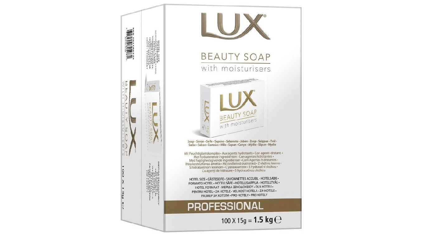 LUX Savon pour invités Beauty Soap 100 x 15 g