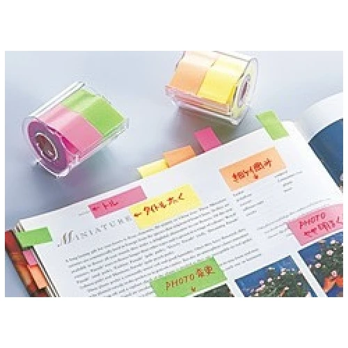 YAMATO Rouleau de notes adhésives Memoc Roll Tape