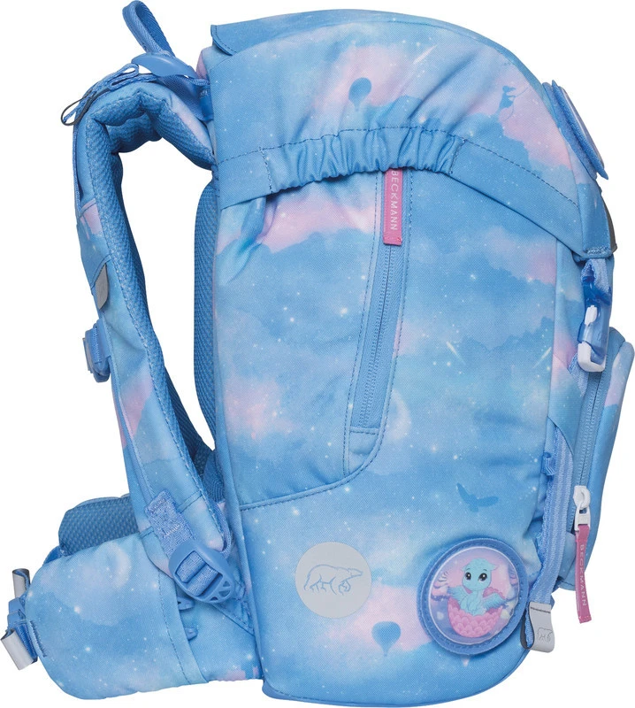BECKMANN Schulrucksack Classic mit Wendetasche