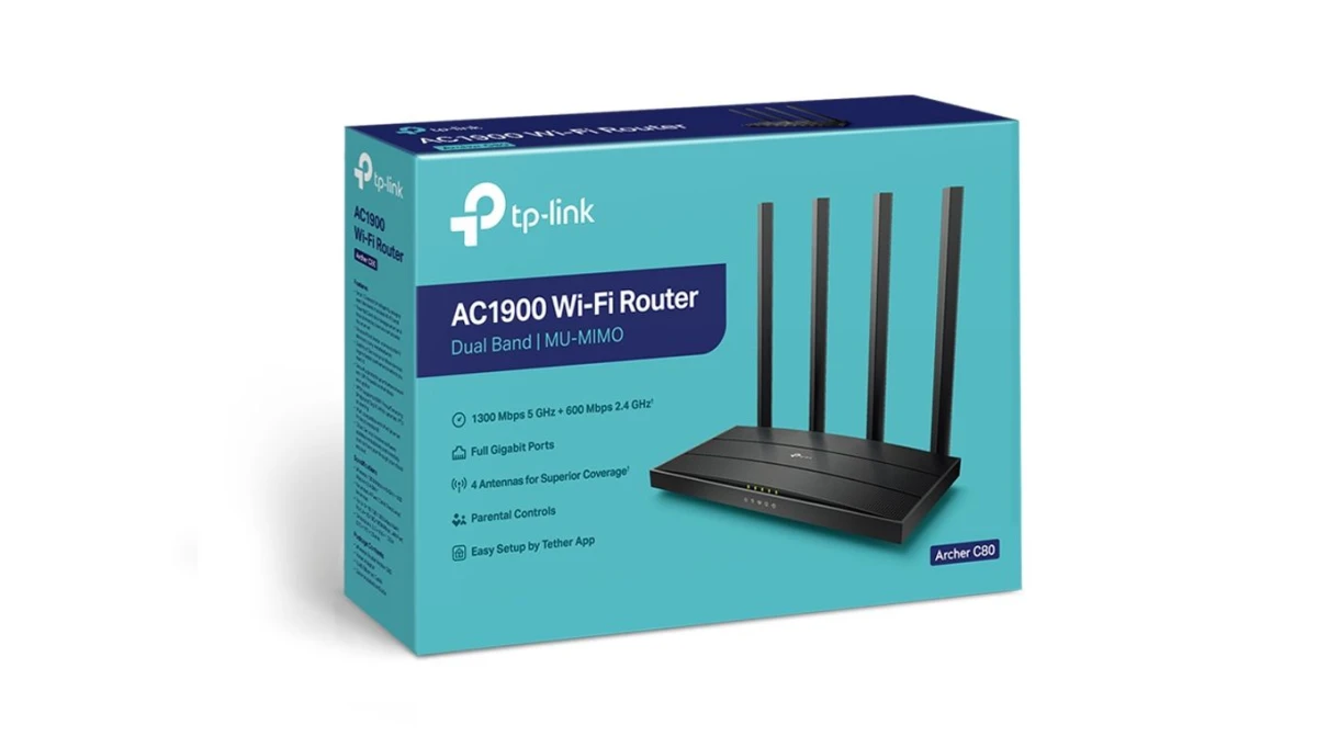 TP-LINK Archer C80 Dual-Band Wi-Fi Router