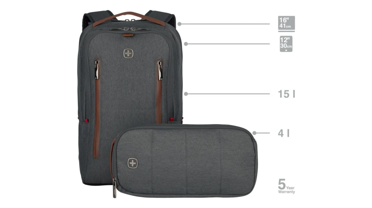 WENGER® CityUpgrade 16 » Sac à dos et sac à bandoulière