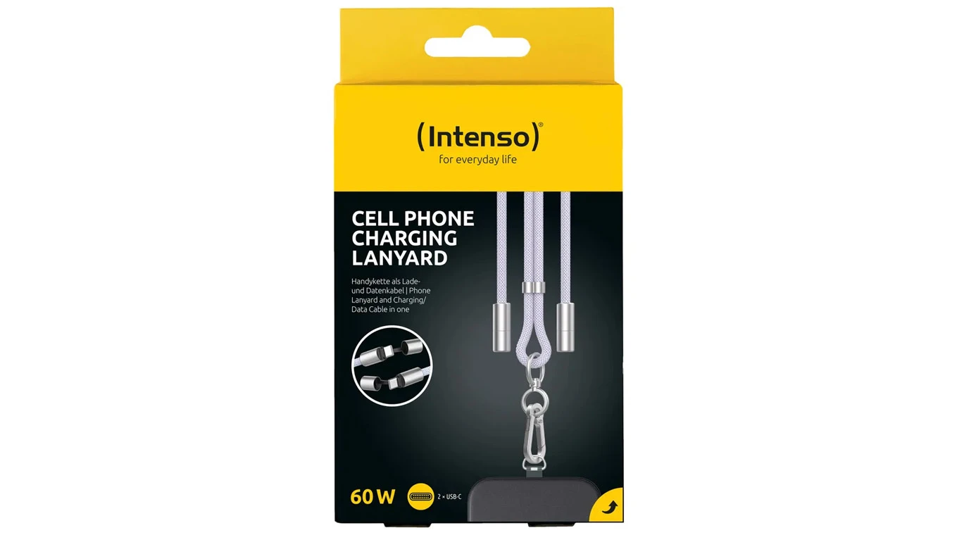 INTENSO Phone Lanyard Charg.Data Cable