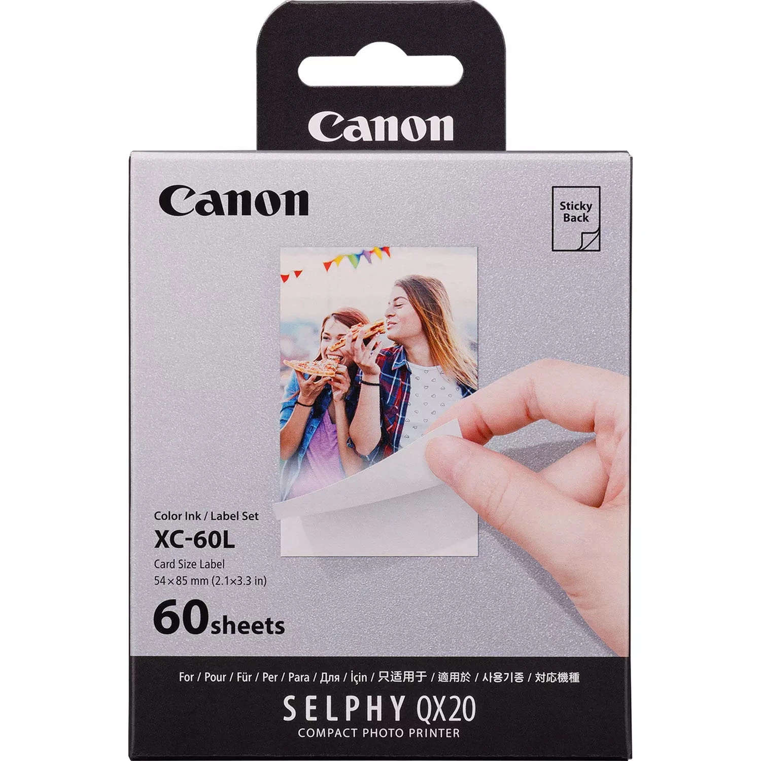 CANON Farbtinte/Kleberset 54x85mm