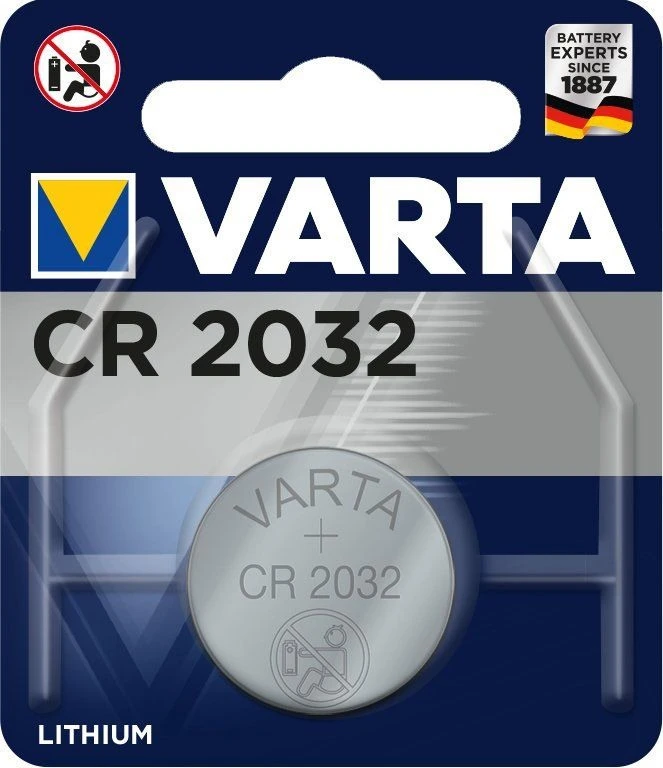 VARTA Pilesbouton Lithium CR2032, 3V