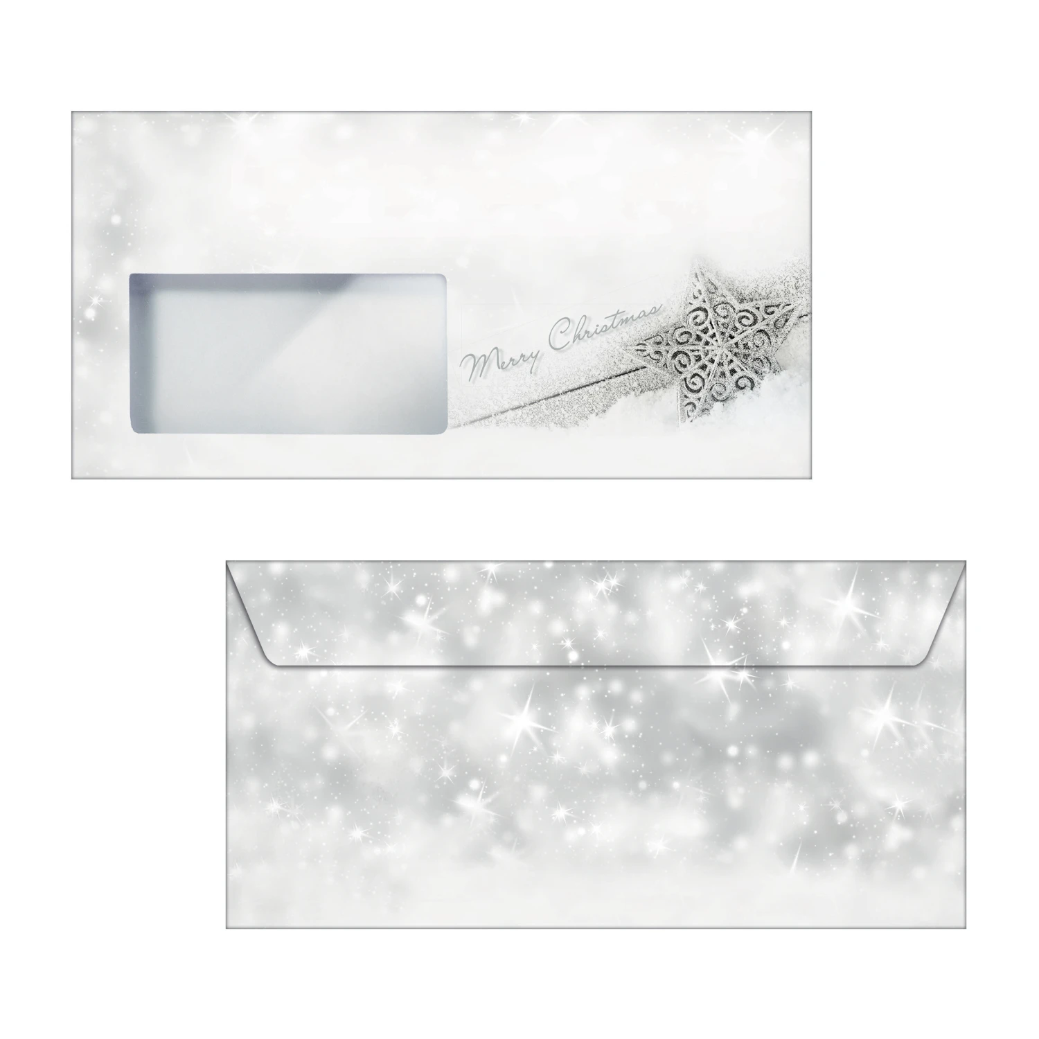 SIGEL DU136 Weihnachts-Umschlag 11x22cm