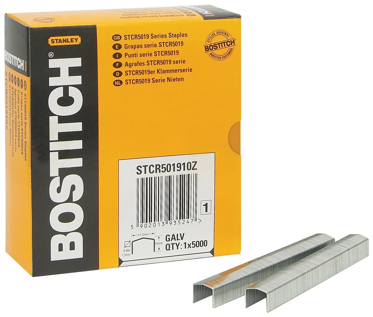 BOSTITCH Heftklammern 10 mm - STCR501910Z