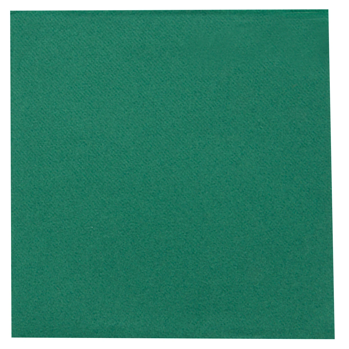 DENI meet Airlaid Servietten grün, 40 x 40 cm, 1/4 Falz, Pack à 50 Stück