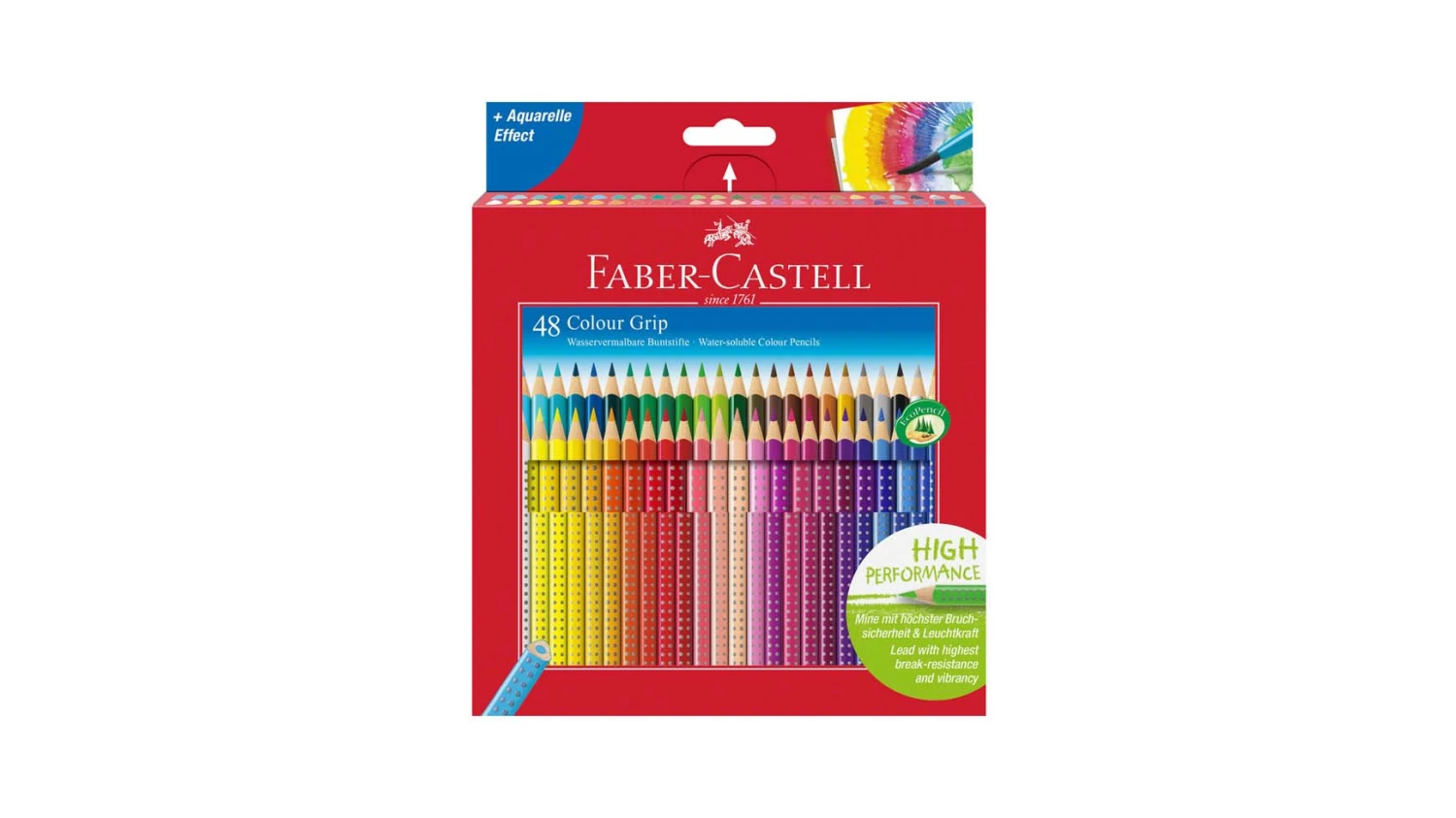 FABER-CASTELL Farbstifte Colour Grip 48er Kartonetui
