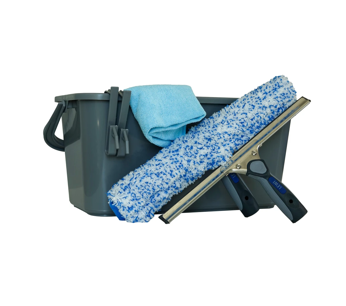 LEWI Fensterwischer Professional Tool Box 4in1