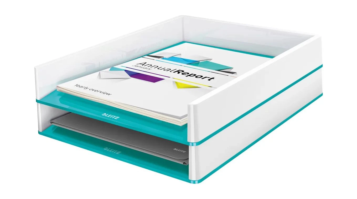 LEITZ 5361 WOW Briefkorb Duo Color A4