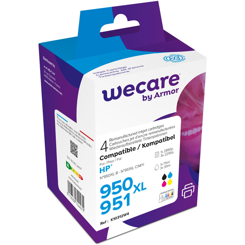 WECARE Multi 950XL/951 rebuilt CMYBK C2P43AEWE