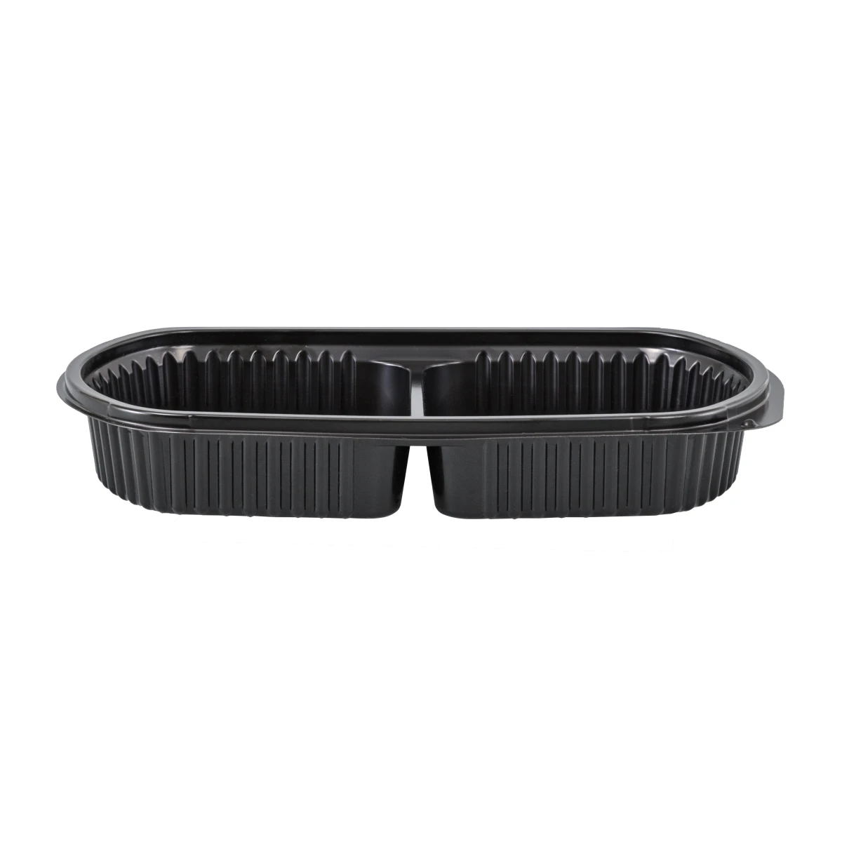 Barquette-repas à deux compartiments 630 ml, 400 pièces