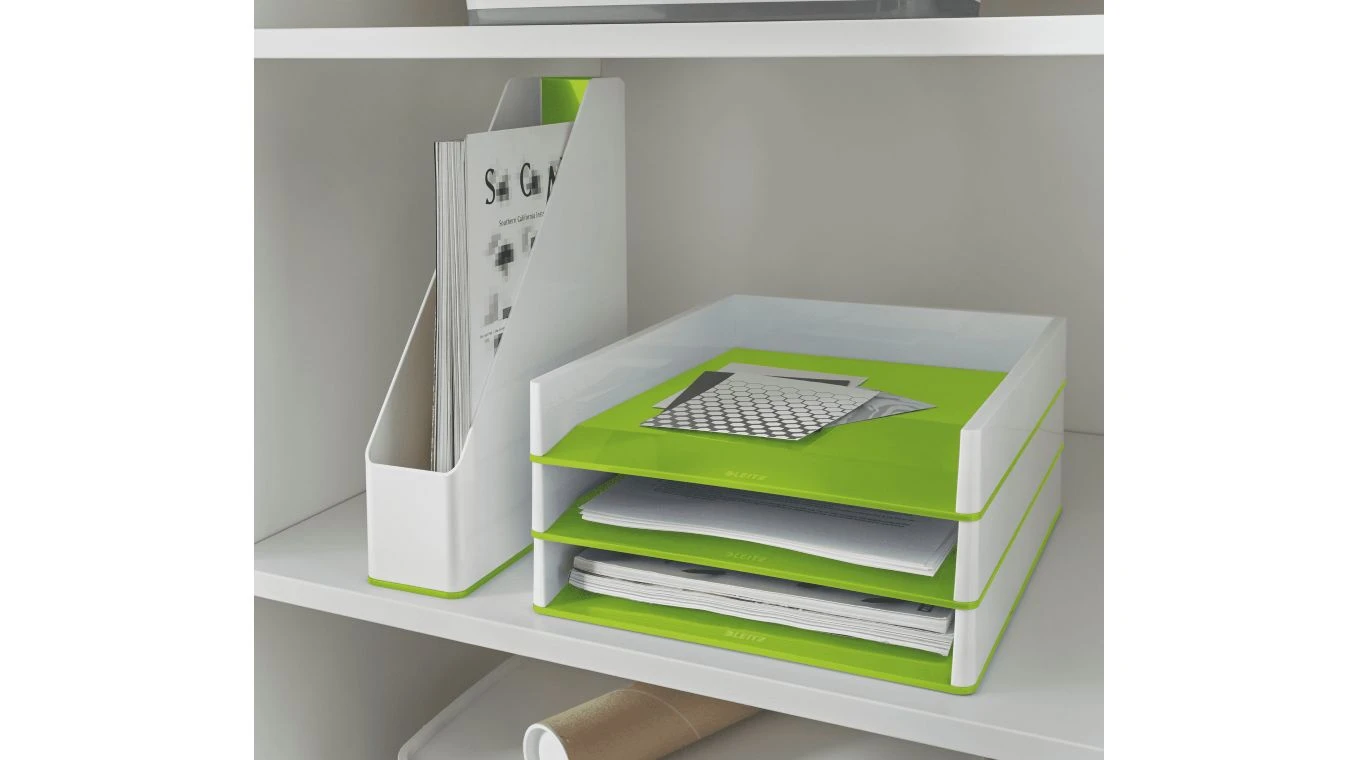 LEITZ 5361 WOW Briefkorb Duo Color A4