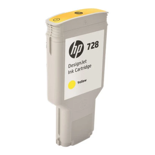 Hewlett Packard Cartouche d'encre jaune haute-capacité plus (F9K15A, 728)