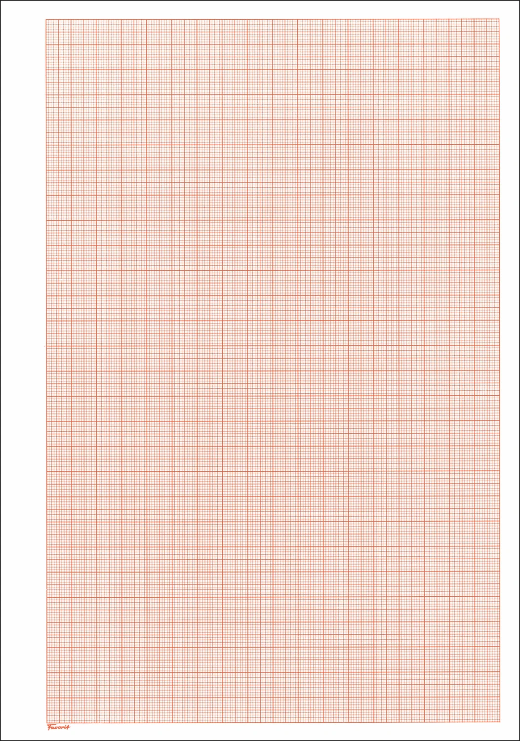FAVORIT Bloc A4, 80 g/m2 - 100 feuilles