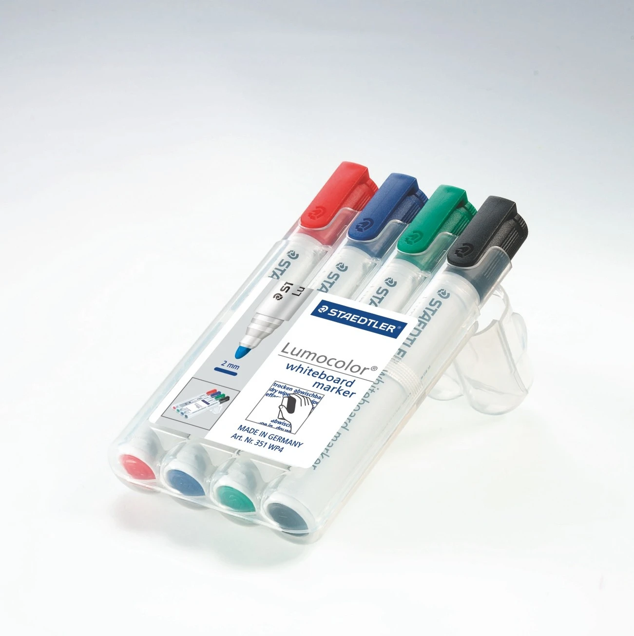 STAEDTLER Whiteboard Marker 2 mm, 4er Etui