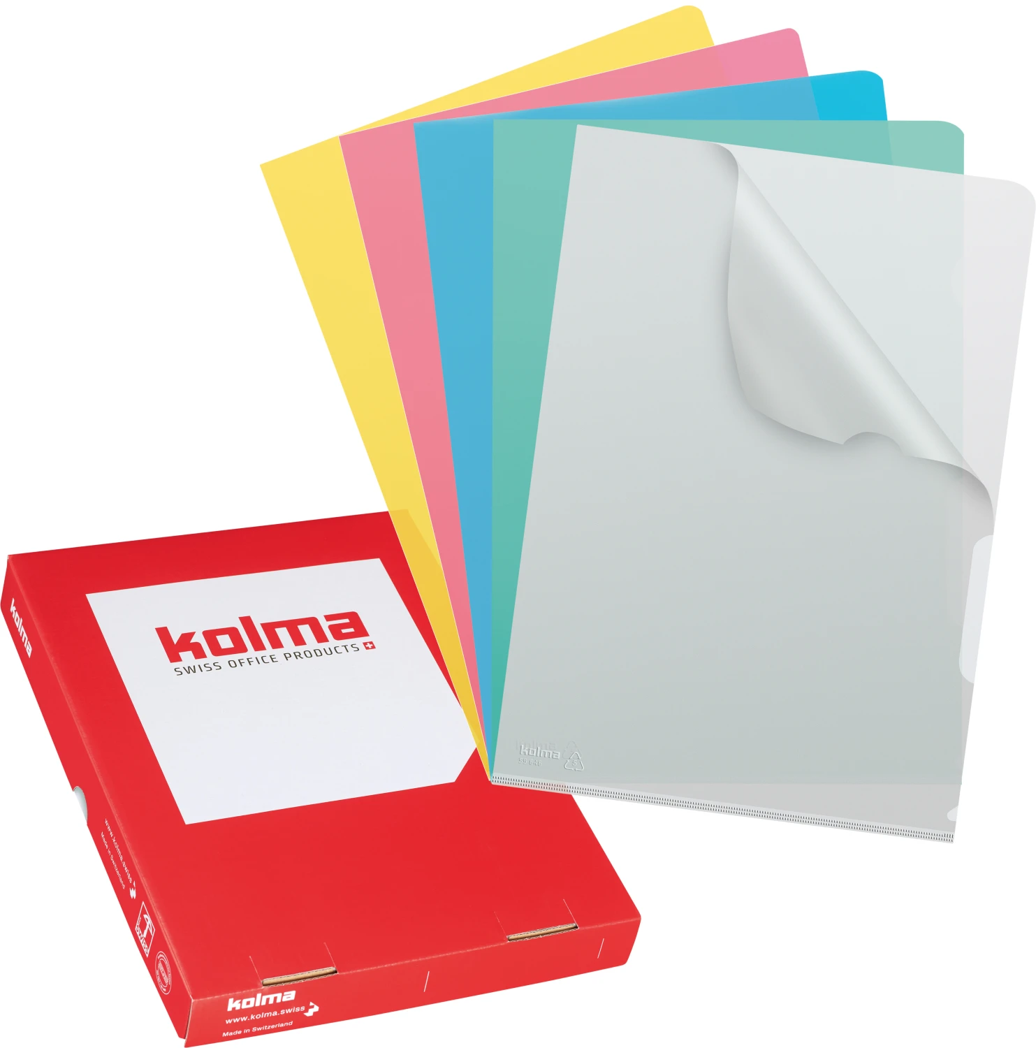 KOLMA Sichthülle VISA Superstrong A4 - farbig