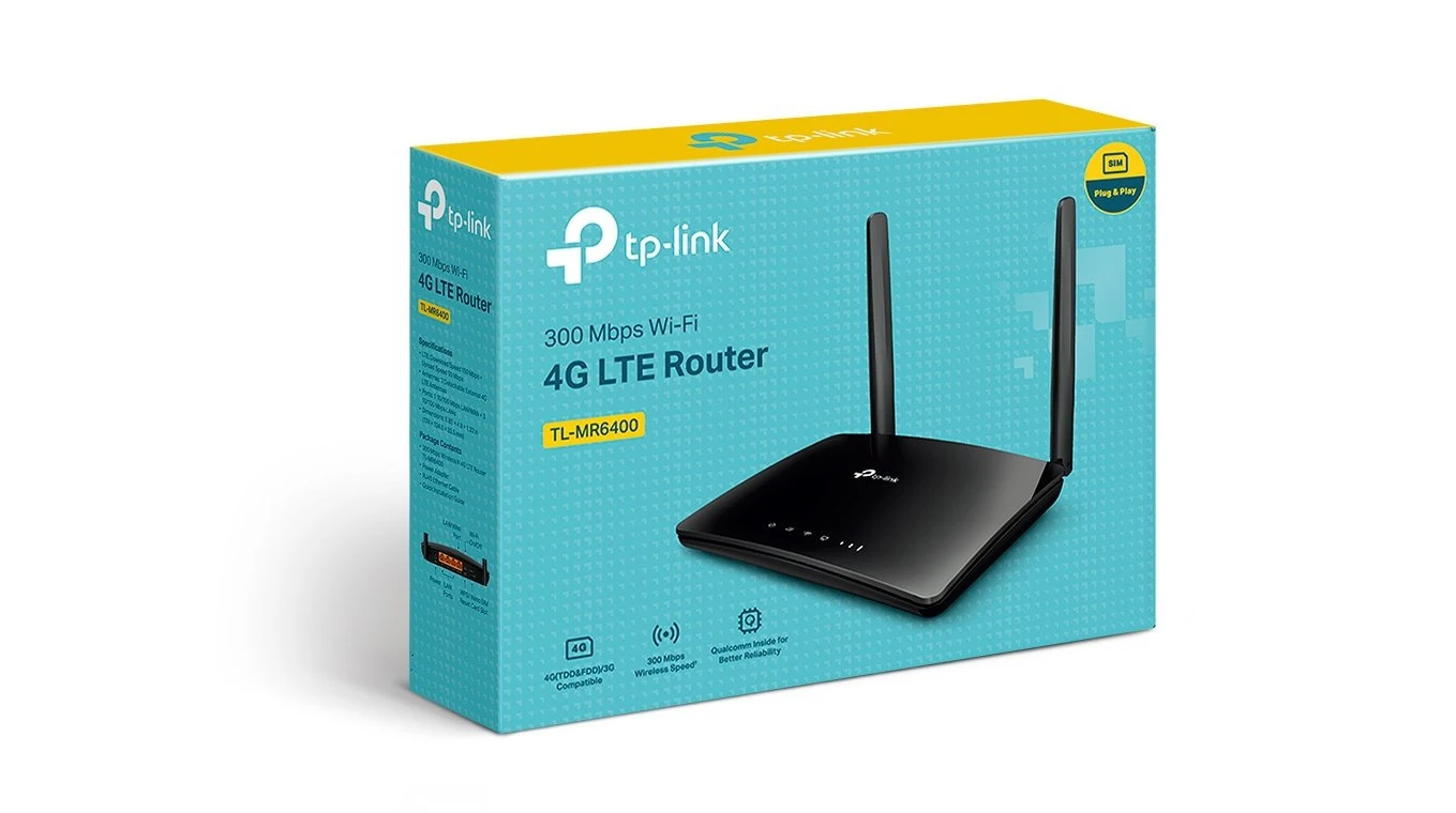 TP-LINK TL-MR6400 300 Mbit/s N 4G LTE WLAN-Router