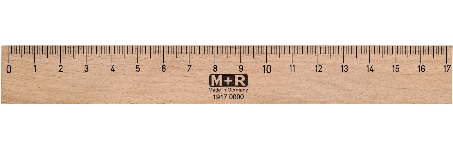 M+R Règle 17cm