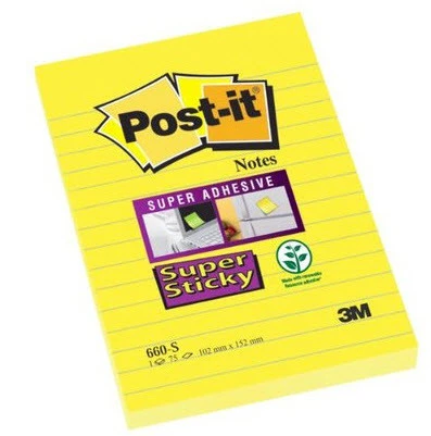 POST-IT Haftnotizen Super Sticky gross 90 Blatt