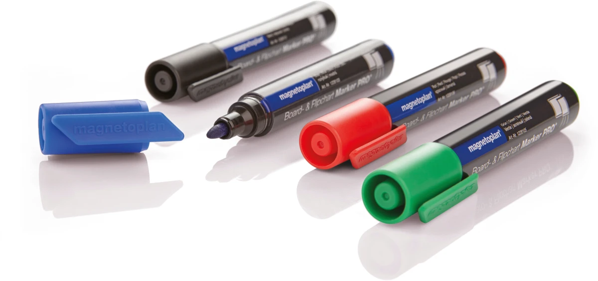 MAGNETOPLAN Marqueur combiné Pro+ pack de 4