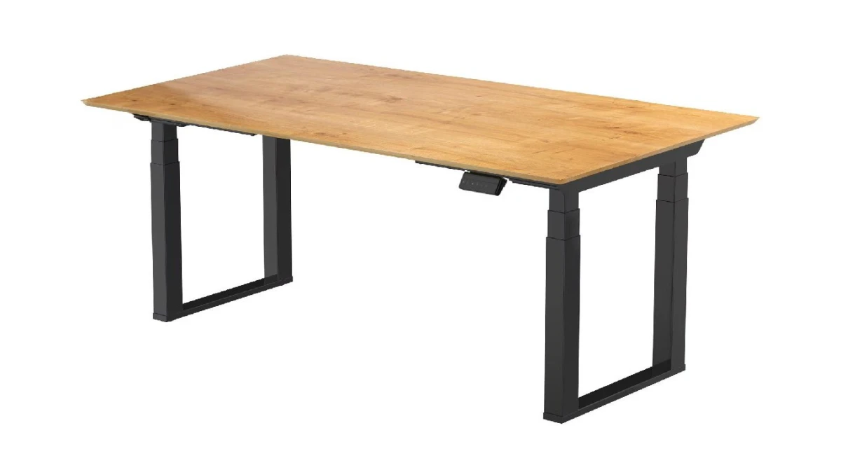 Contini table de bureau rectangulaire réglable en hauteur 1.8 × 0.8 m