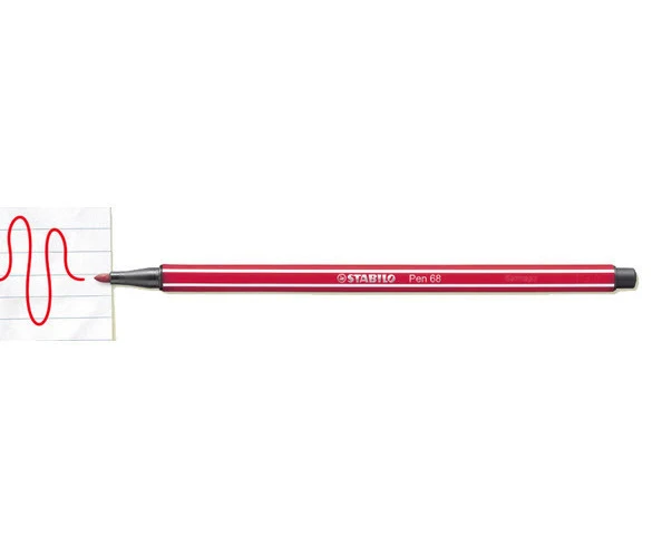 STABILO Fasermaler Pen 68 1 mm - Set, 30 Farben