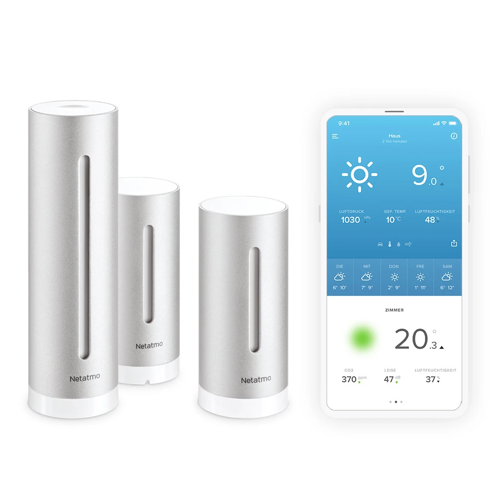 NETATMO Station météo + module intérieur supplémentaire