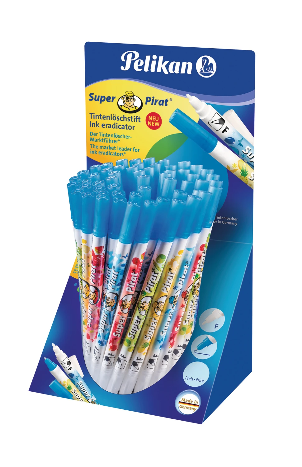 PELIKAN Effaceur encre fin Super Pirate 50 pcs.
