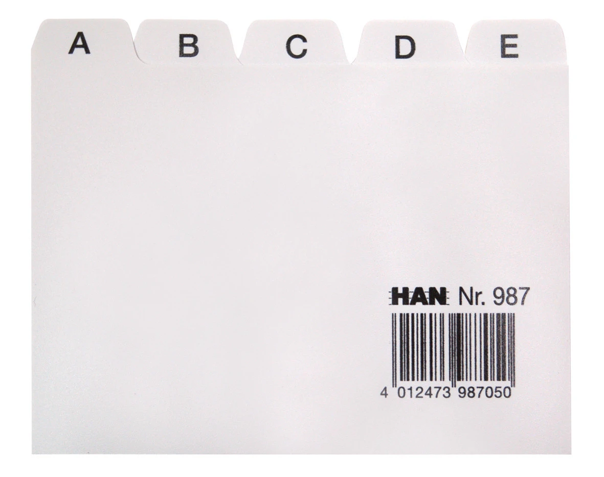 HAN Répertoire A7