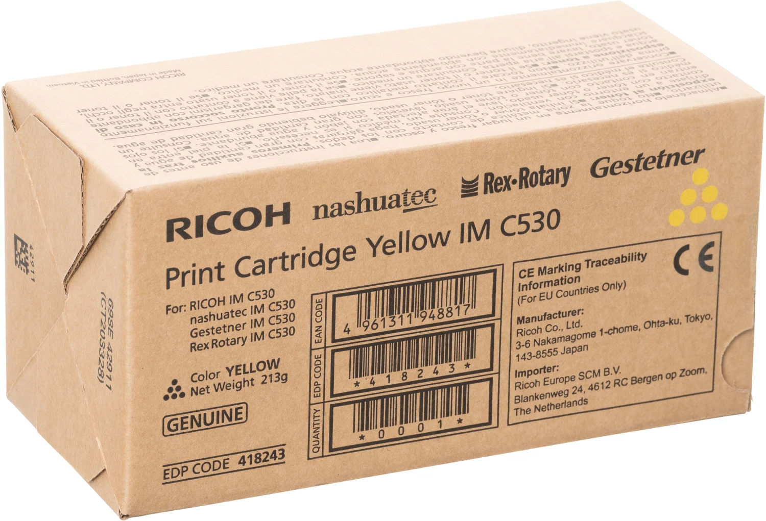 RICOH 418243 Toner gelb