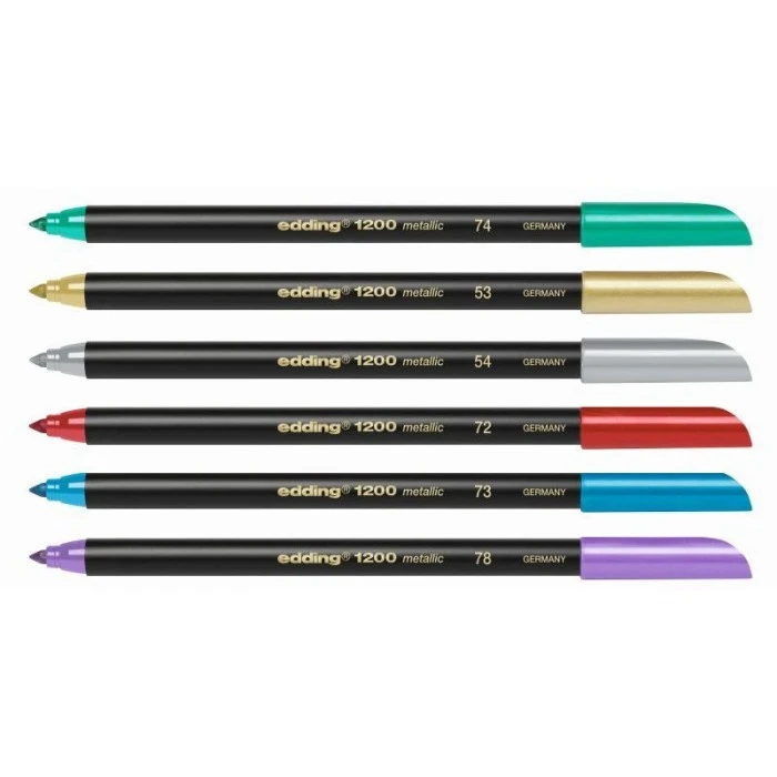 EDDING Metallic Col Pen 1200 1-3mm