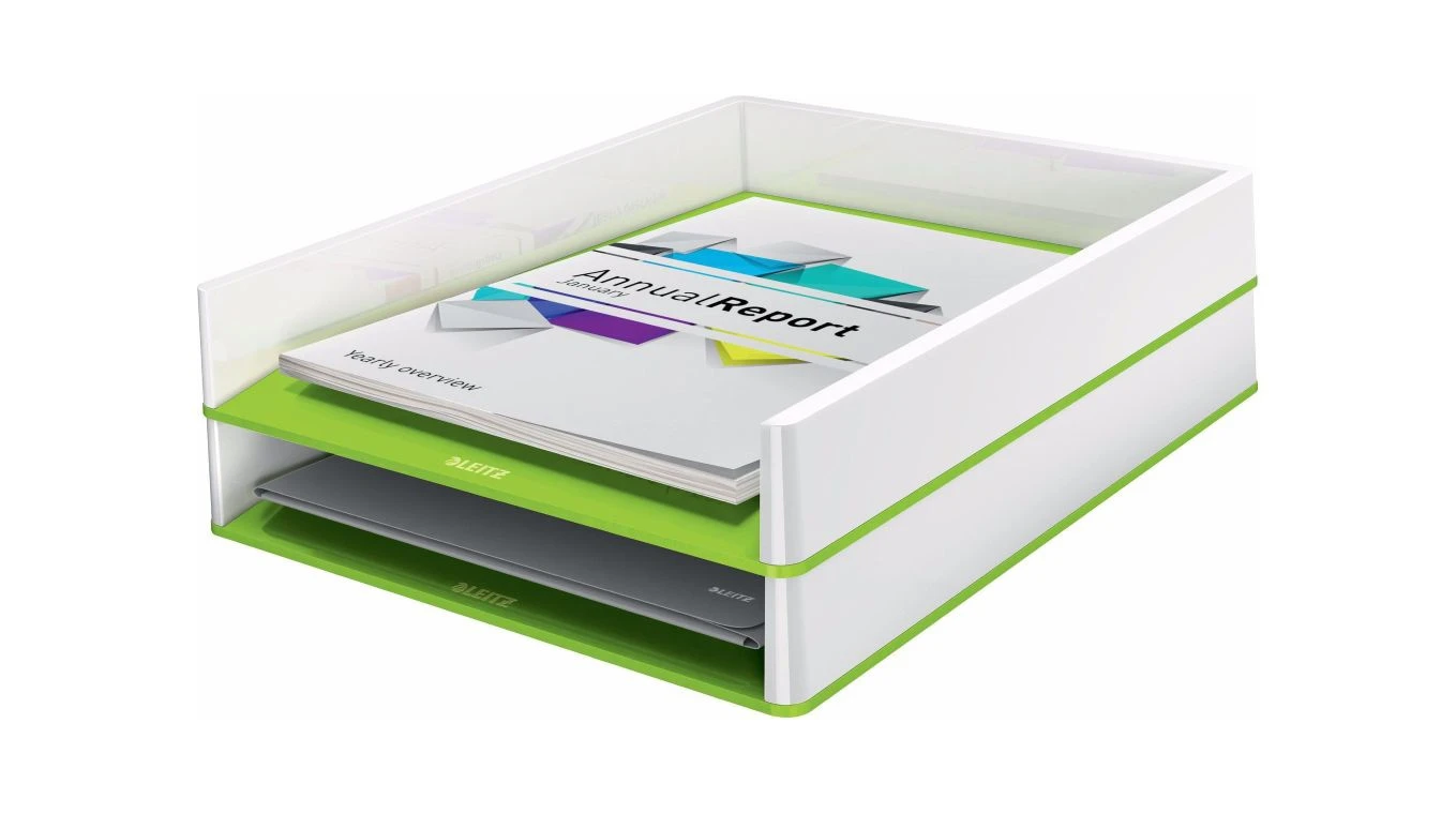 LEITZ 5361 WOW Briefkorb Duo Color A4