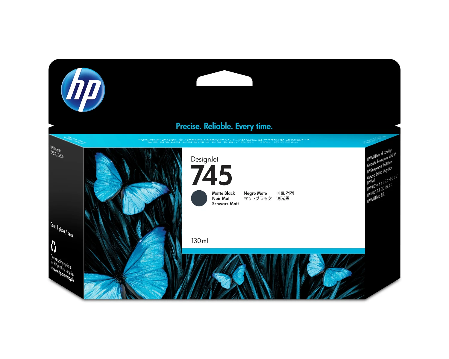 HP Tintenpatrone 745 matte black