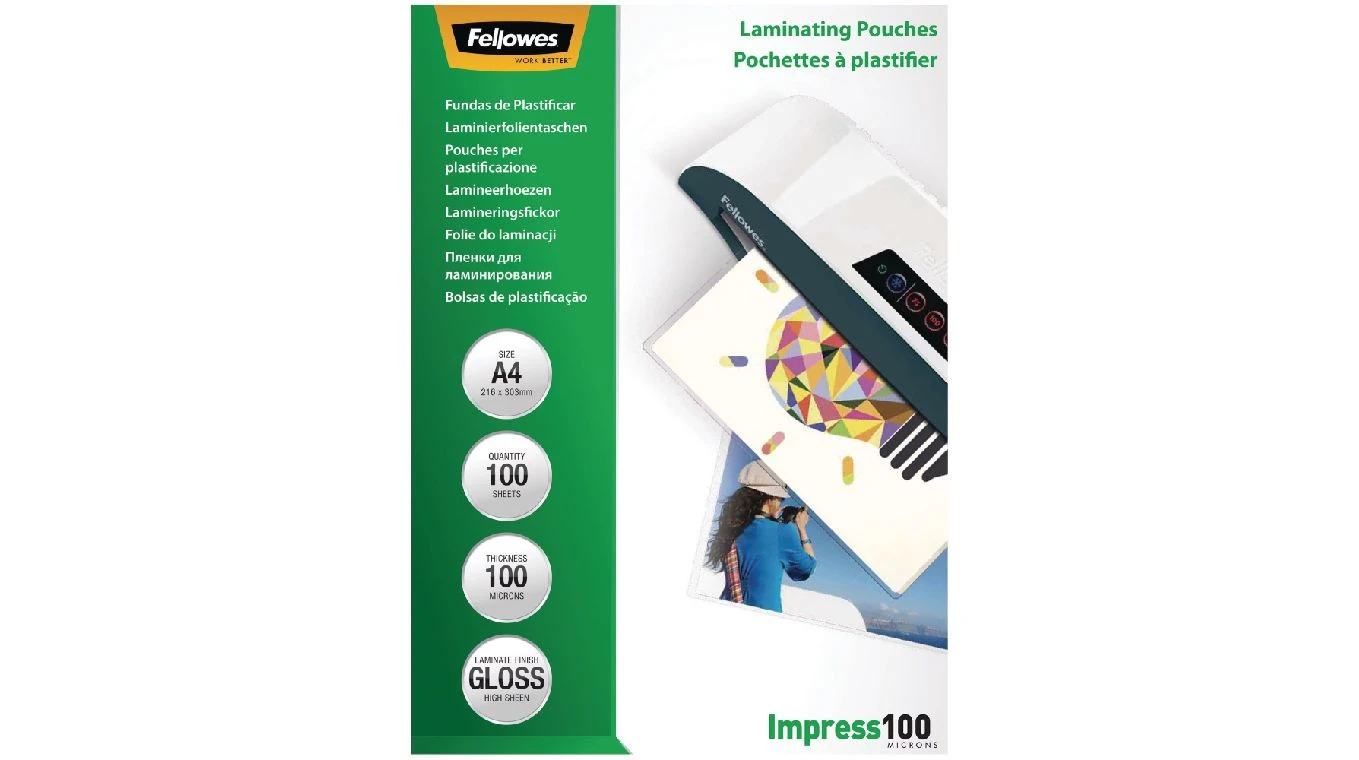 Poches de plastif. 100mic A4