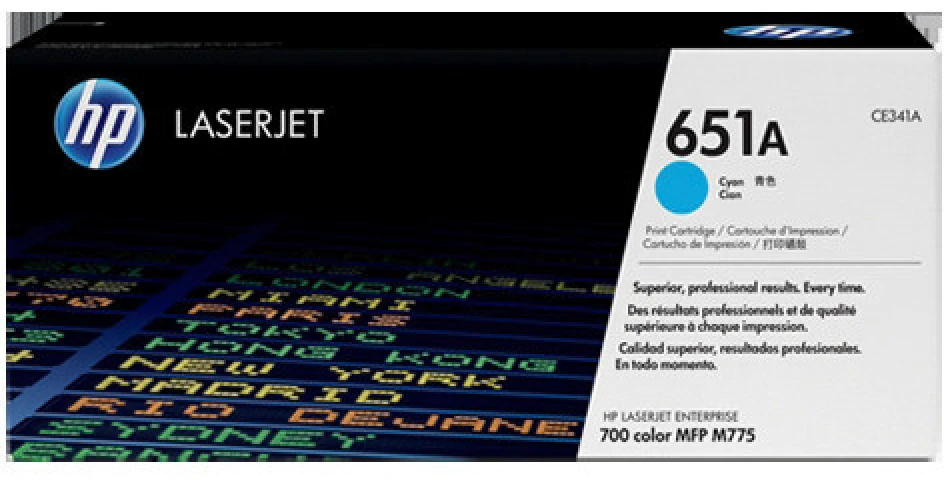 HP Toner-Modul 651A cyan