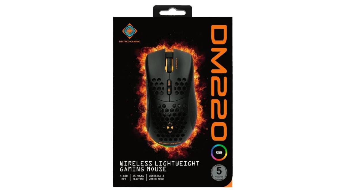 DELTACO DM220 Mouse Gaming RGB