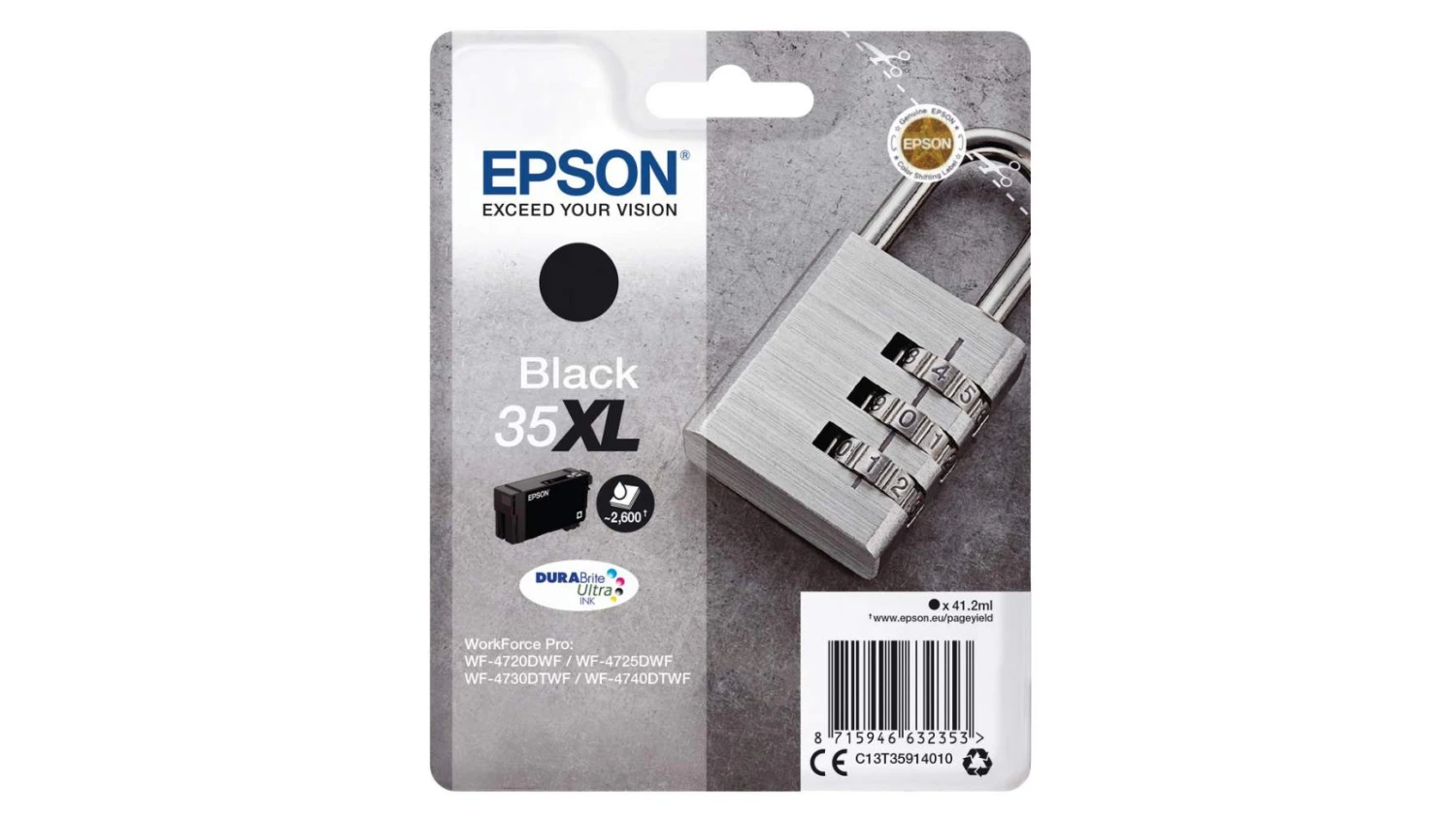 EPSON 35XL Cartouche d'encre noir