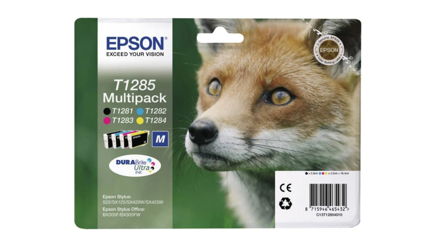 EPSON T1285 Cartouche d'encre CMYBK