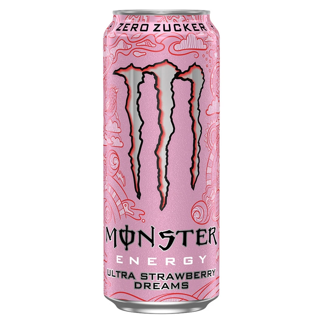 MONSTER Ultra Strawberry Zero 12 x 500 ml