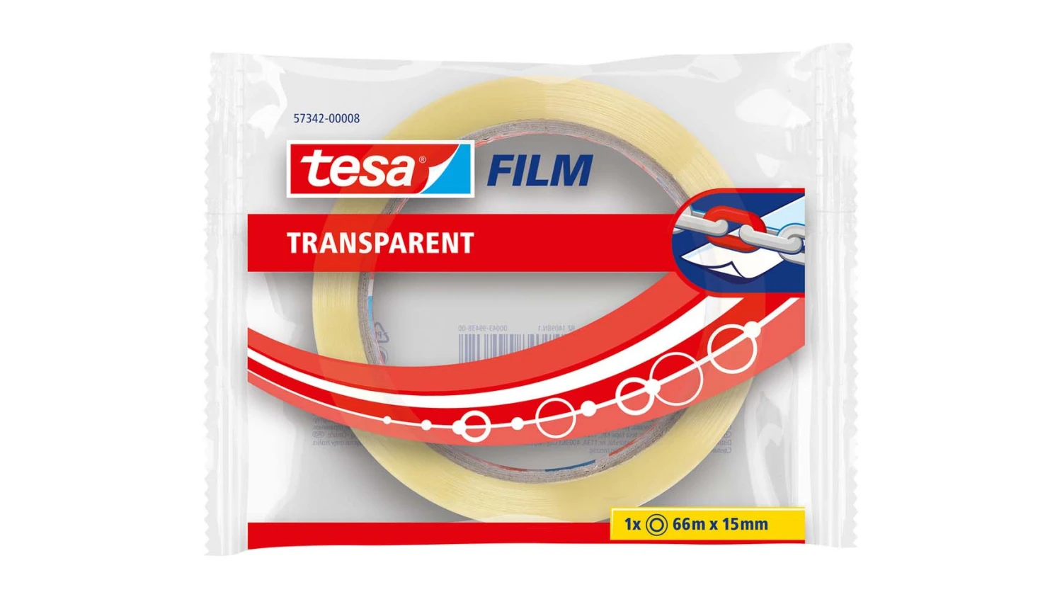 TESA Ruban adhésif 15mmx66m