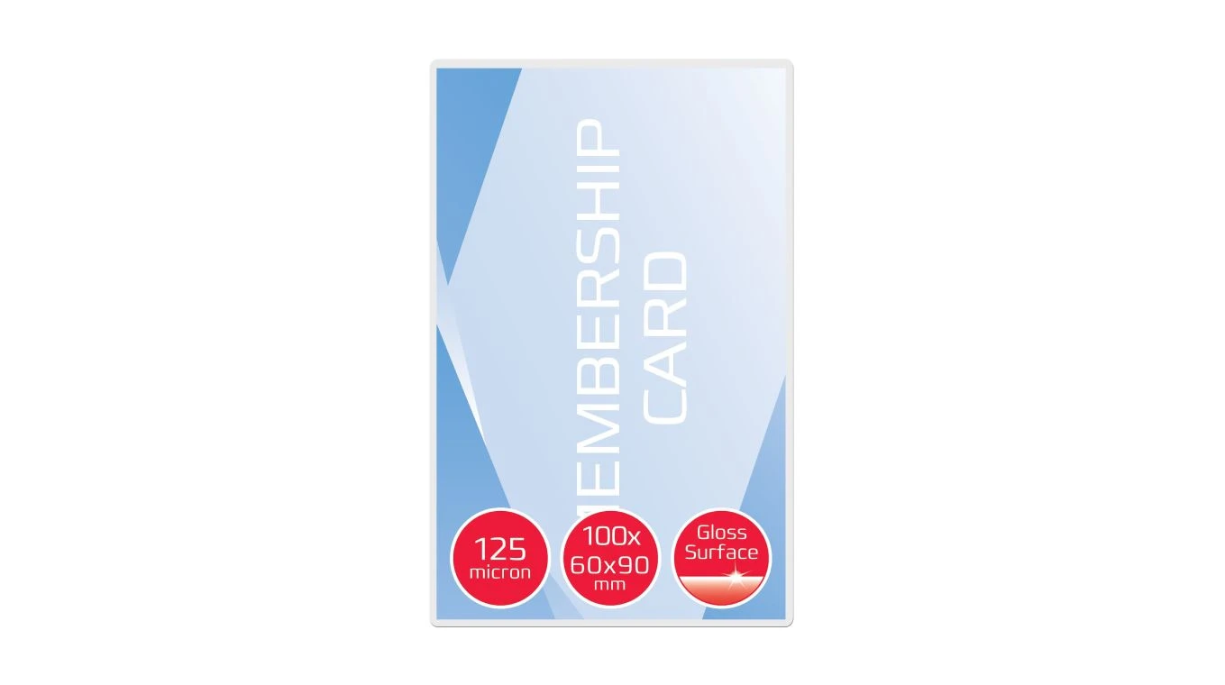 GBC® Laminierfolien 60 x 90 mm, 125my, 100 Stk.
