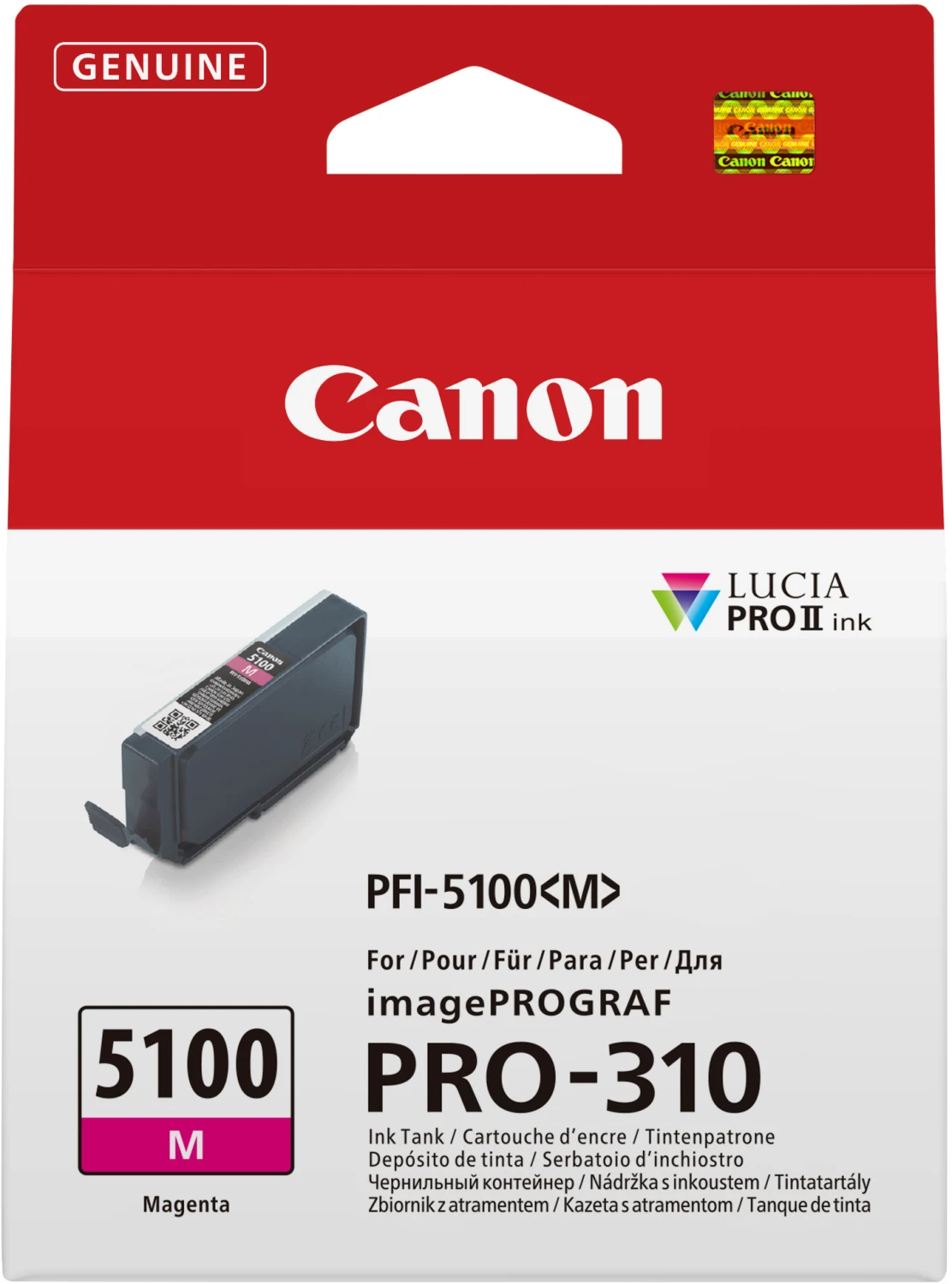 CANON Tintenpatrone magenta PFI-5100M