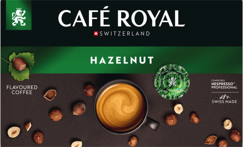 CAFÉ ROYAL Dosettes Professional Hazelnut 50 pièces