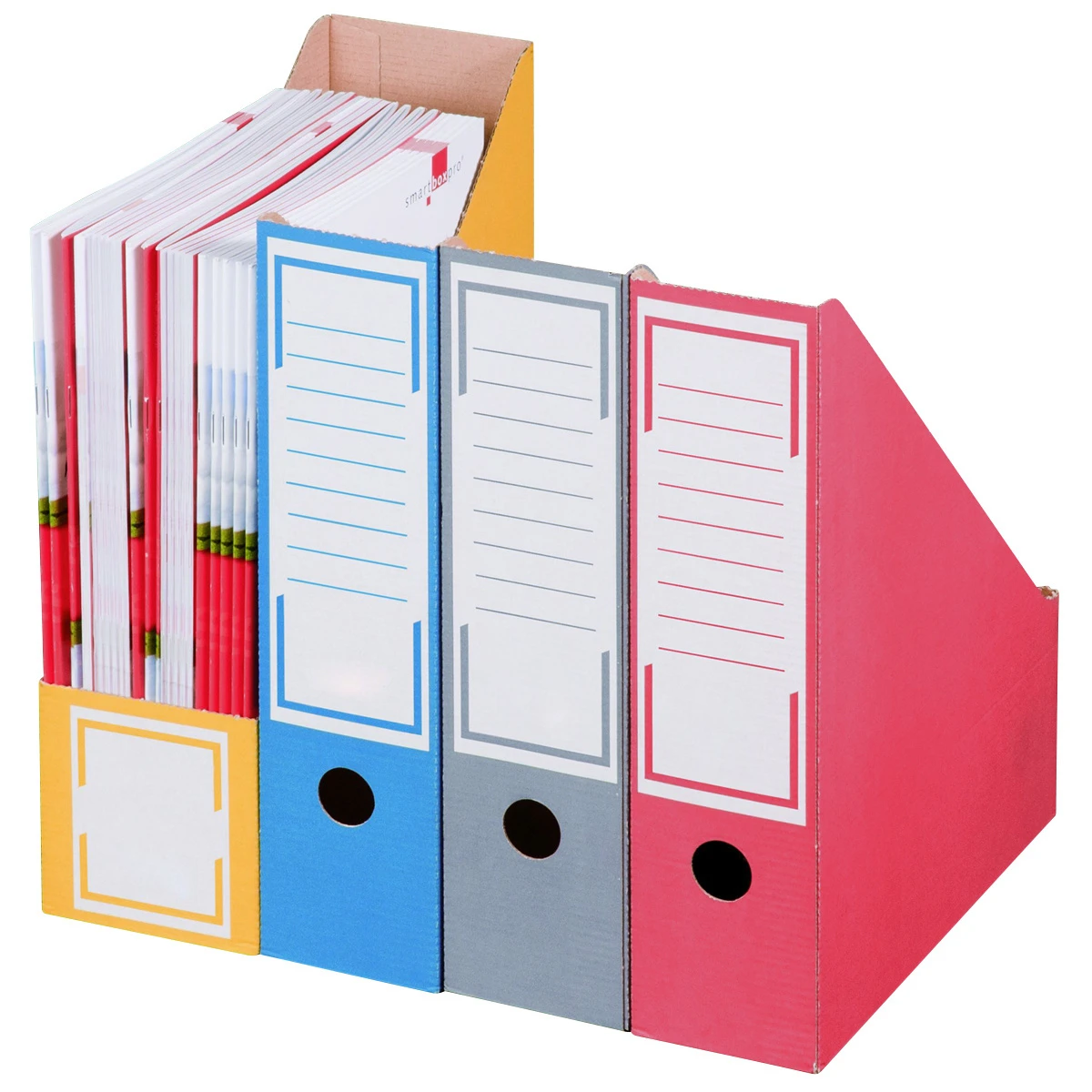 smartboxpro Archivstehsammler, rot, Pack à 20 Stück