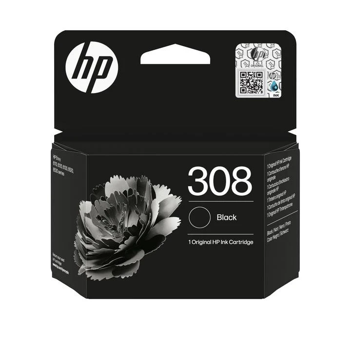 HP Tintenpatrone 308 schwarz 7FP21UE#LS1