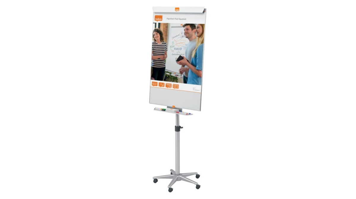NOBO Impression Pro acier Flipchart mobile 70 x 100 cm