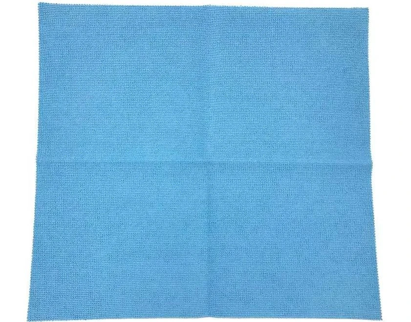 Microfasertuch "Briliant" blau, 35 x 40 cm, 370 g/m², Pack à 10 Stück