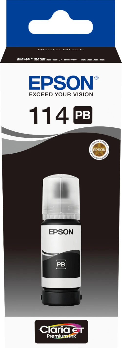 EPSON Tintenbehälter 114 ph. schwarz