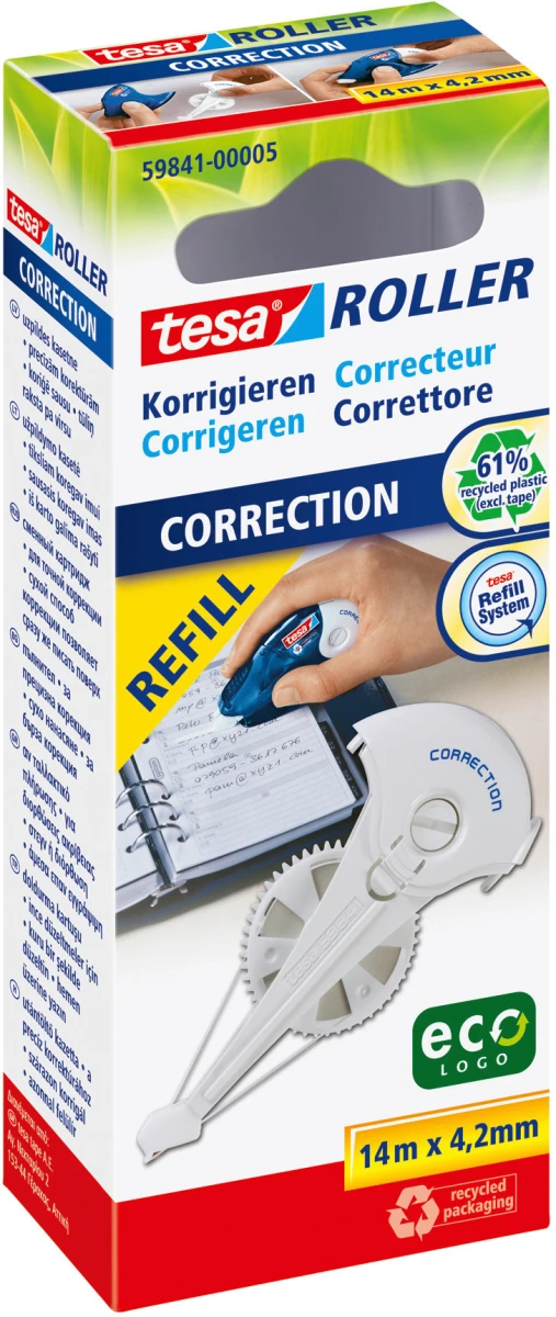 TESA Roller de correction Refill